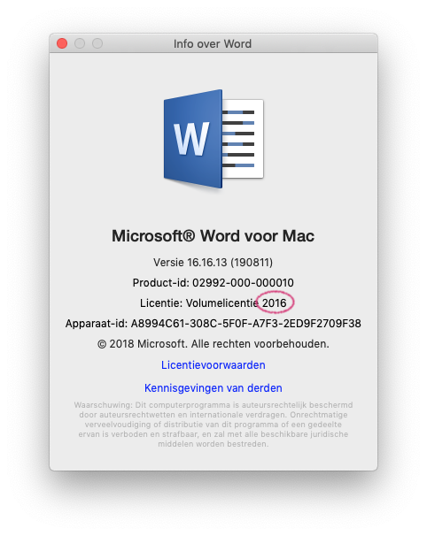 microsoft word for mac update